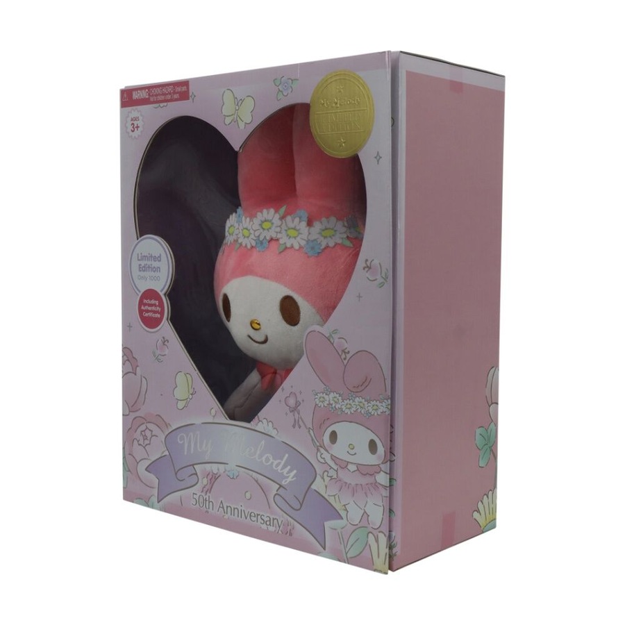 Hello Kitty Limited Edition 50th Anniversary My Melody Kids Plush Toy
