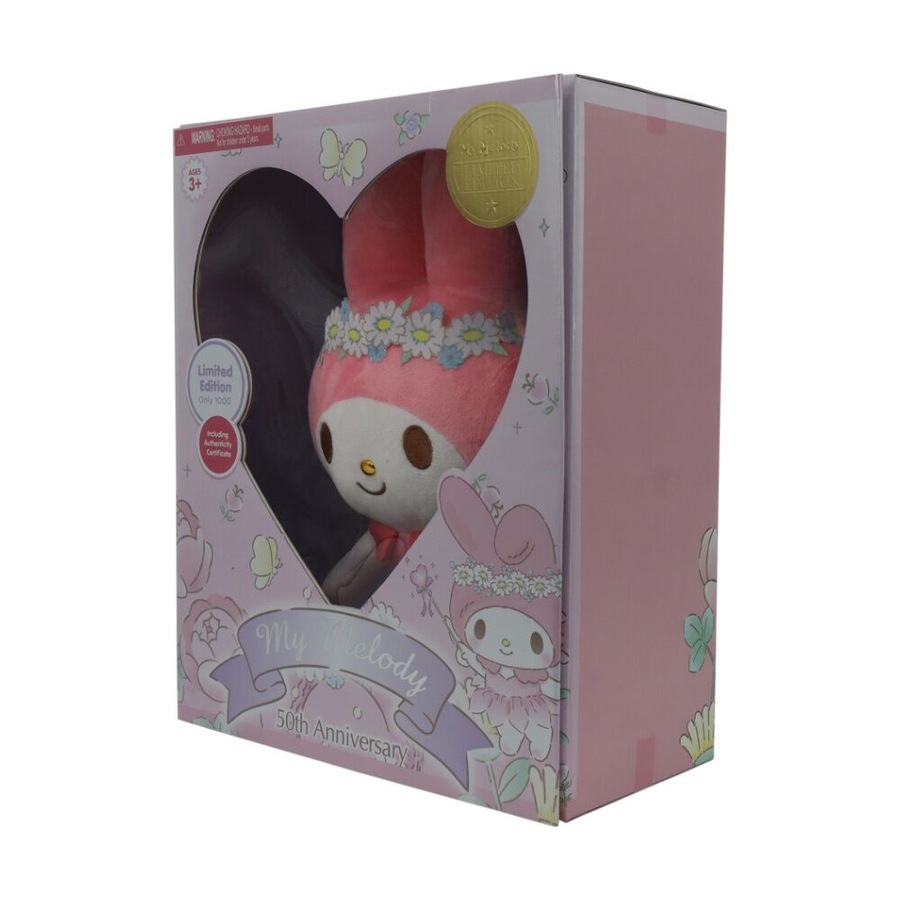 Hello Kitty Limited Edition 50th Anniversary My Melody Kids Plush Toy