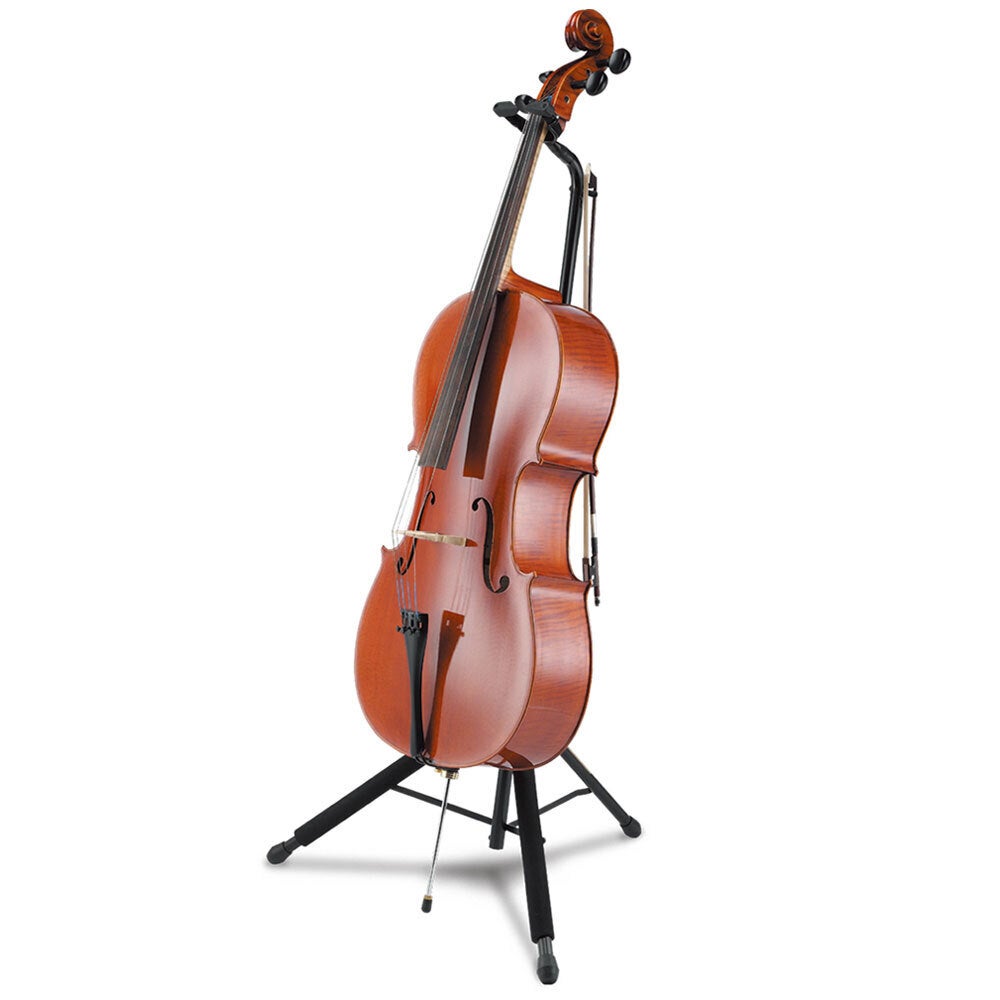 Hercules AGS Auto Grip System Musical Instrument Stand Holder for Cello Black