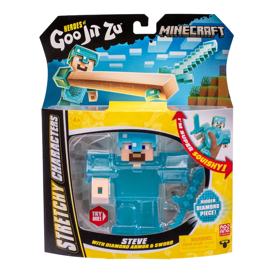Heroes Of Goo Jit Zu Minecraft Hero Action Figure Kids Toy Assorted 4y+