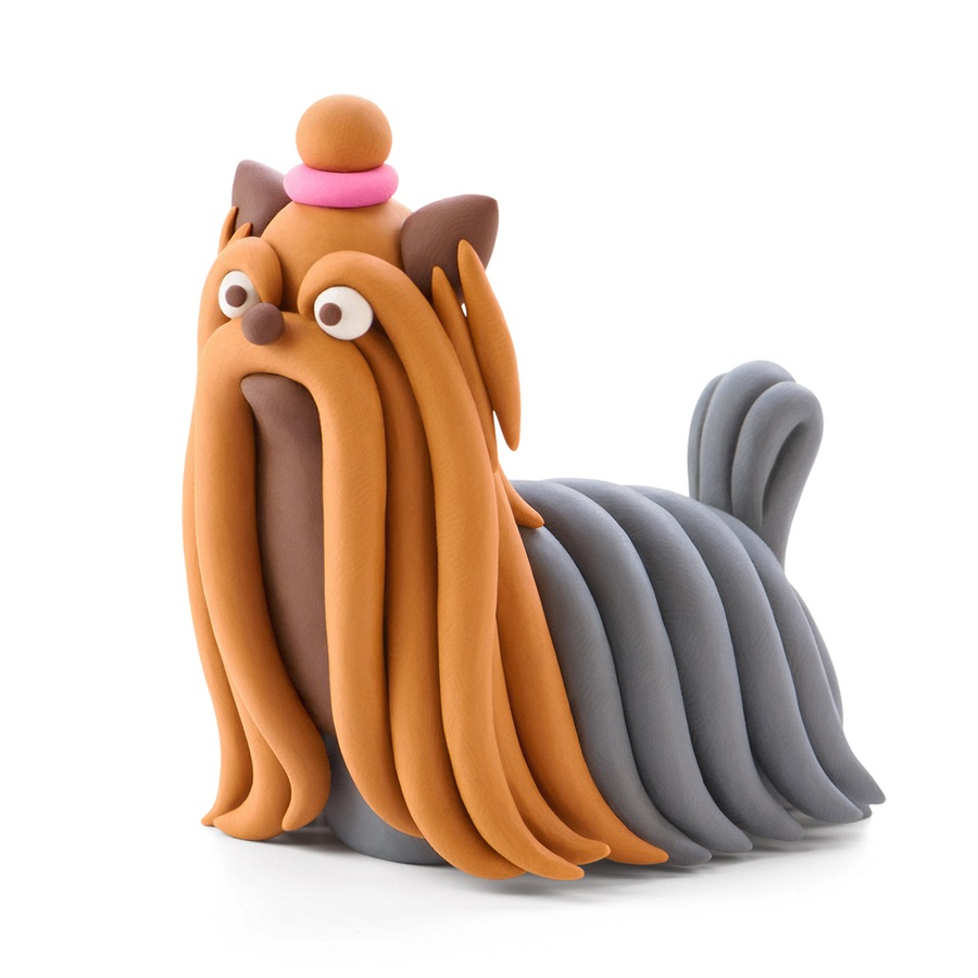 HEY CLAY Dog Story 15 Cans & 2 Tools Kids/Children Art Sculpting Fun Toy 3+