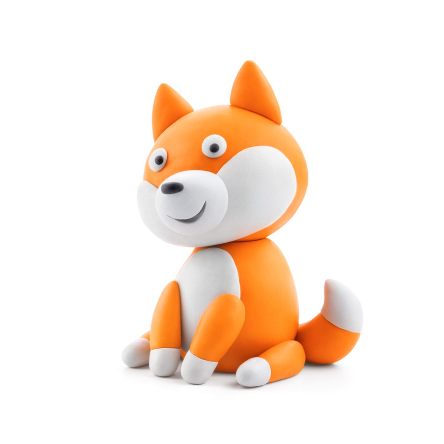 HEY CLAY Dog Story 15 Cans & 2 Tools Kids/Children Art Sculpting Fun Toy 3+