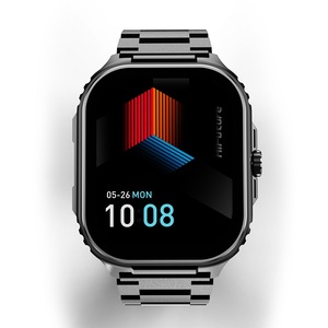 HiFuture ULTRA3 PRO Stainless Steel Smart Calling Watch 2.04" Display Black