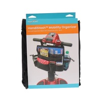 High Road HandiStash 8-Pocket Mobility Scooter Organiser 29x24cm Storage Bag BLK