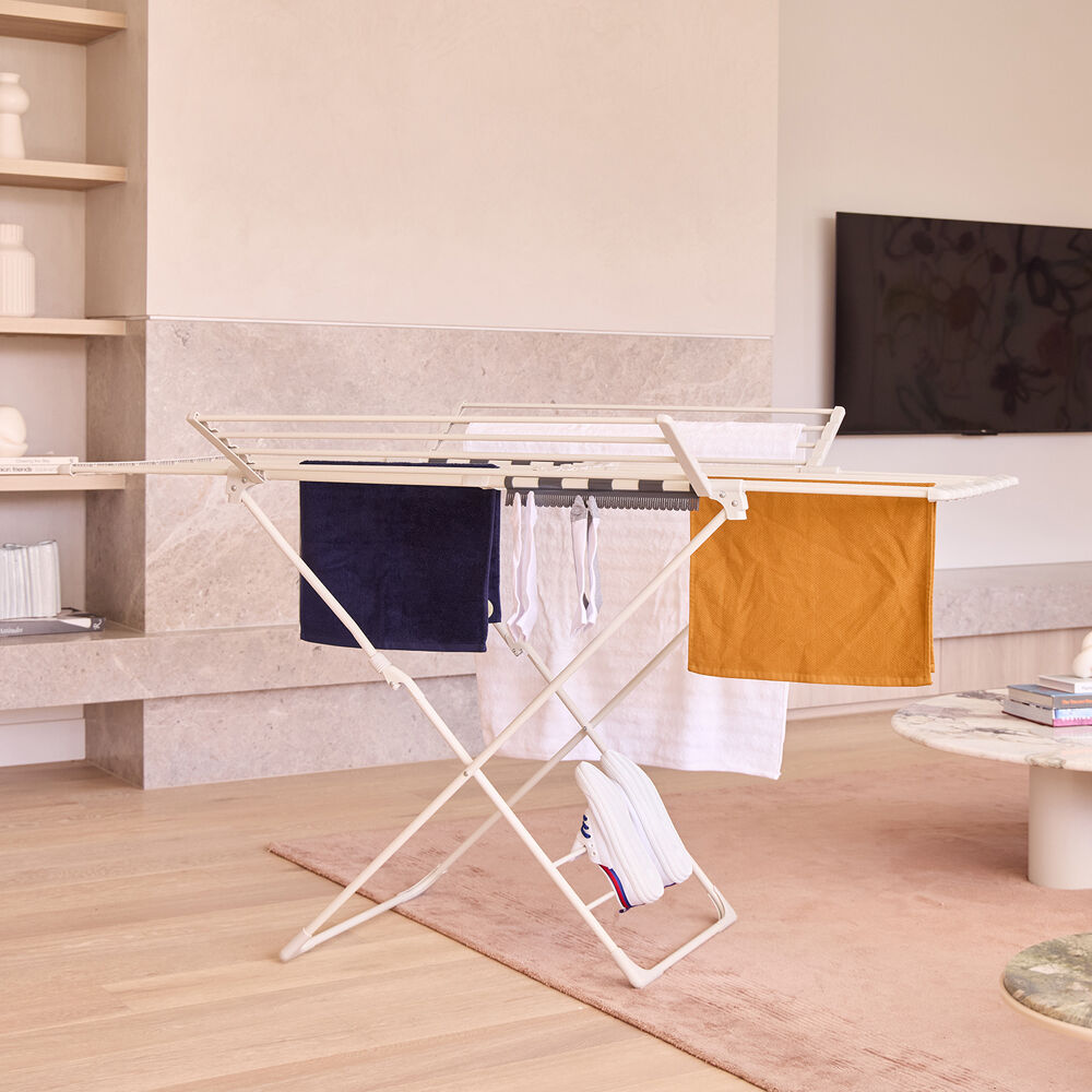 Foldable Drying Bunnings Hills Clothes Airer Clothesline Bunnings