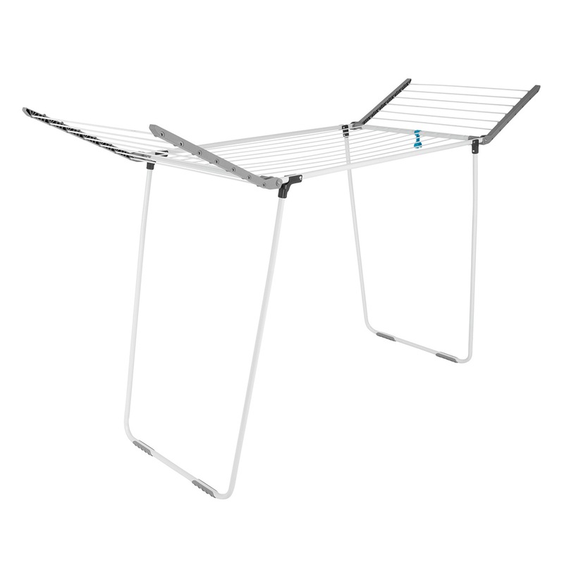 Buy Hills Premium 2 Expanding Wings Portable Collapsable Clothes Airer/Drying Rack MyDeal