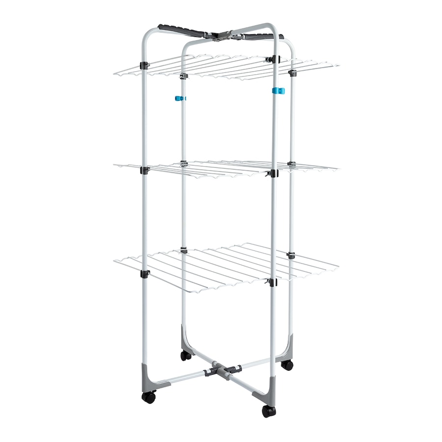Hills Premium 3 Tier Adjustable Portable Collapsable Clothes Airer/Drying Rack