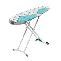 Hills Premium XL Rotating Caddy Folding Ironing Board w/Cover Set 135x42cm