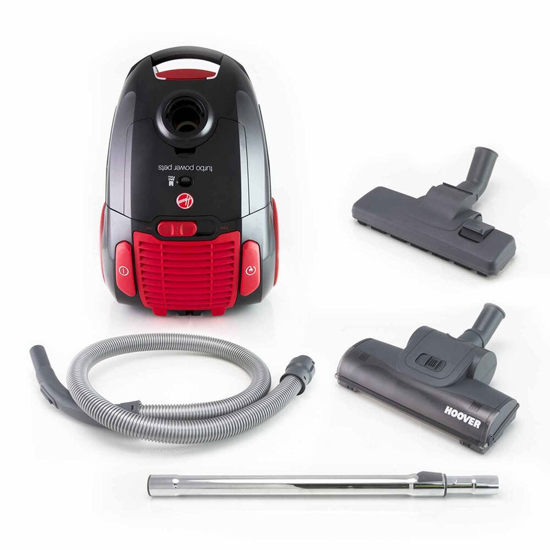 Hoover 2000W 2.3L Turbo Brush Pets Bagged/HEPA Filter Vacuum Cleaner