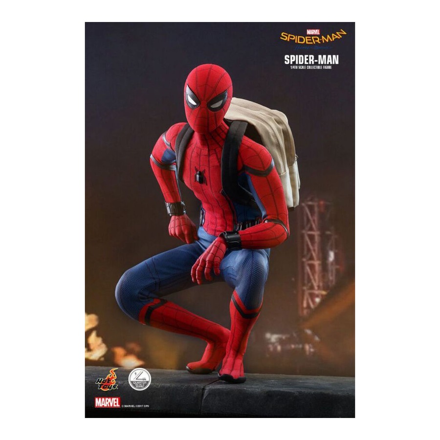 43.5cm SpiderMan Homecoming Spider-Man 1:4 Scale Collectable Action Figure Toy
