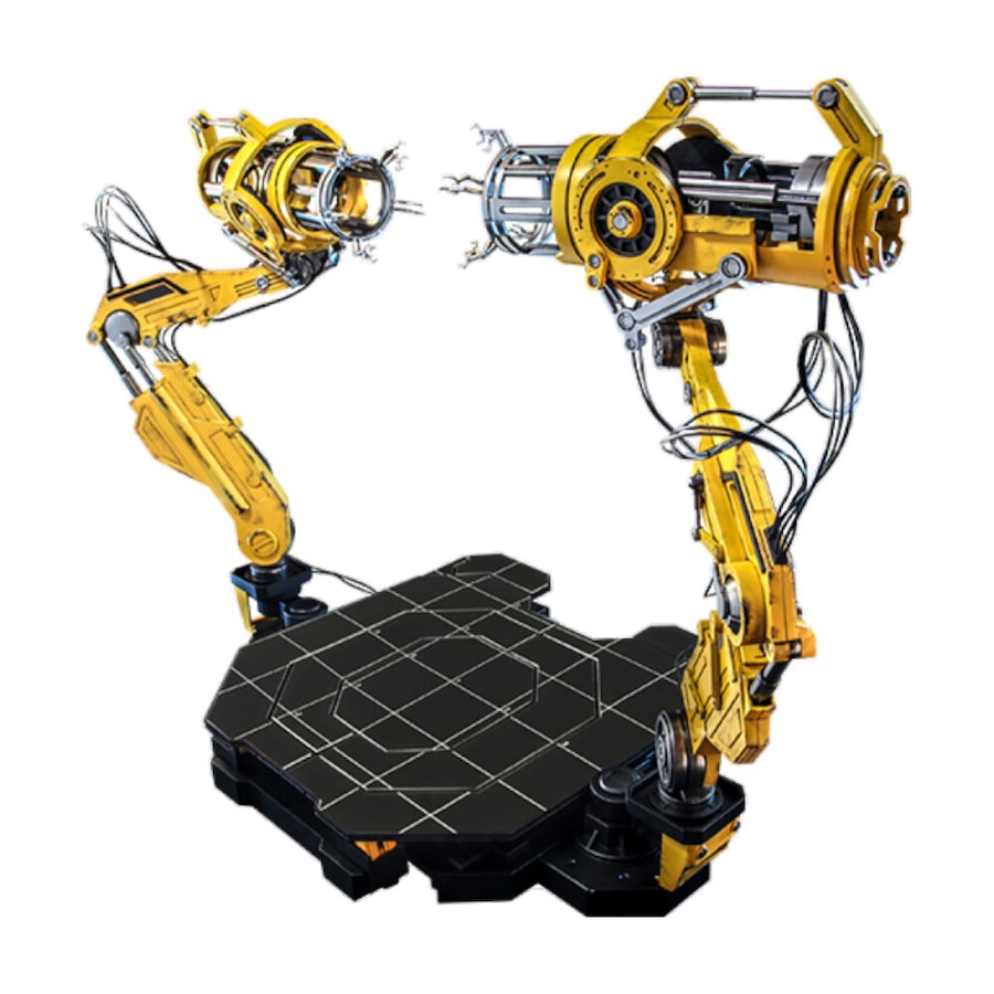 Iron Man 2 SuitUp Gantry LED Collectable Accessory 1:4 Scale Statue