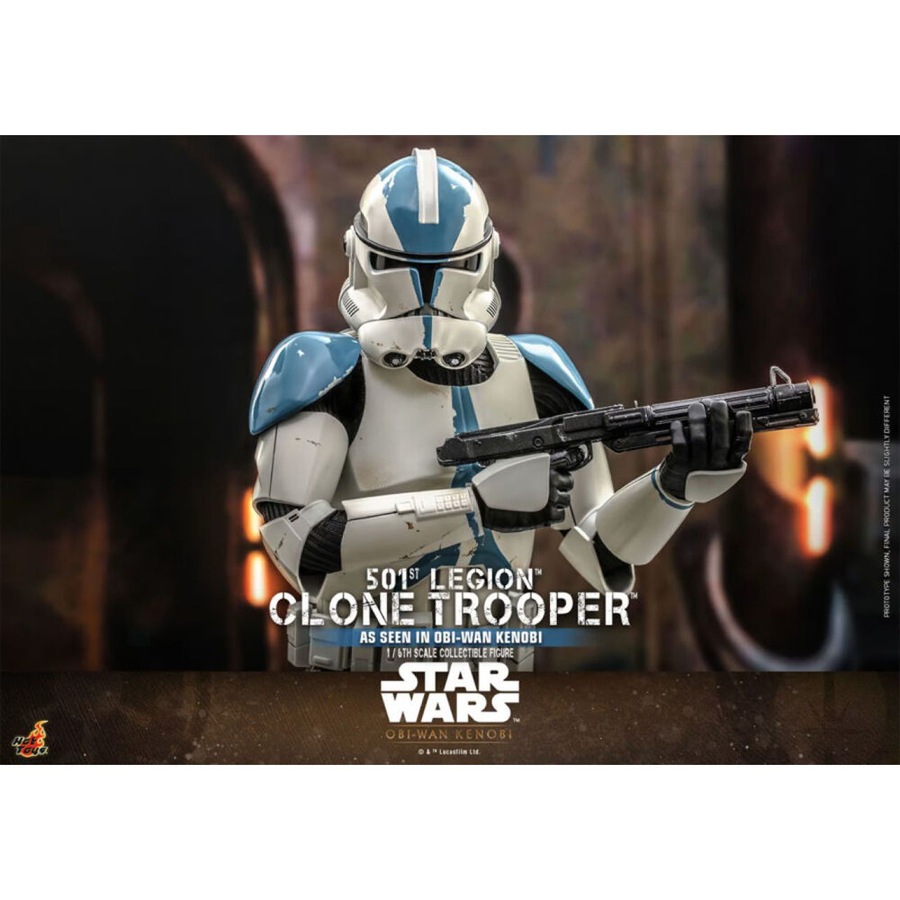 Star Wars 501St Legion Clone Trooper Collectable Action Figure Display