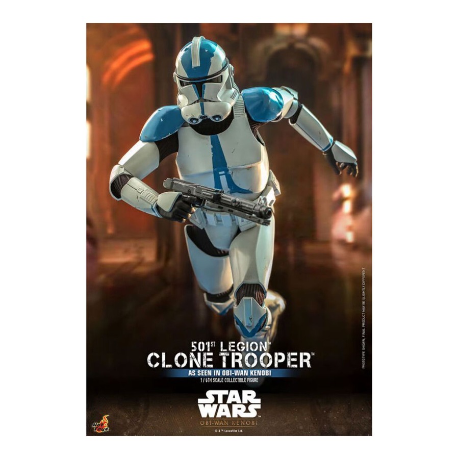 Star Wars 501St Legion Clone Trooper Collectable Action Figure Display