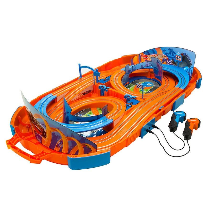 Hot Wheels 1:64 Outdoor Portable Slot Racing Car 280cm Track Kids Toy