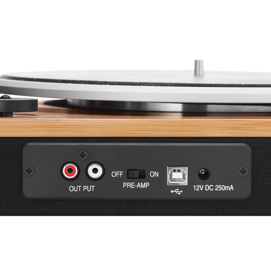House of Marley Stir It Up Wireless Bluetooth Turntable/Vinyl Record Player BLK