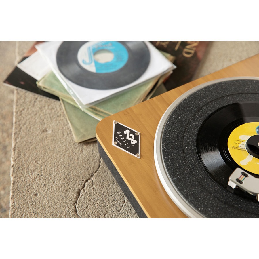 House of Marley Stir It Up Wireless Bluetooth Turntable/Vinyl Record Player BLK