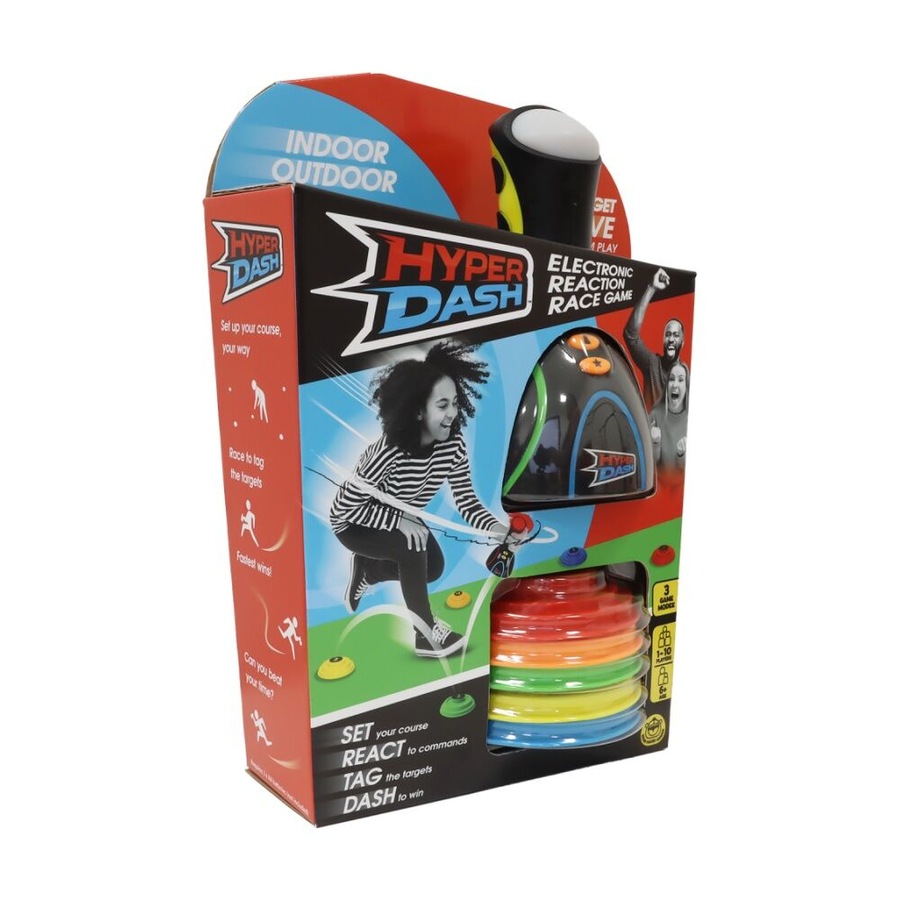 Hyper Dash Fast Paced Electronic Ultimate Race & React Tag Game