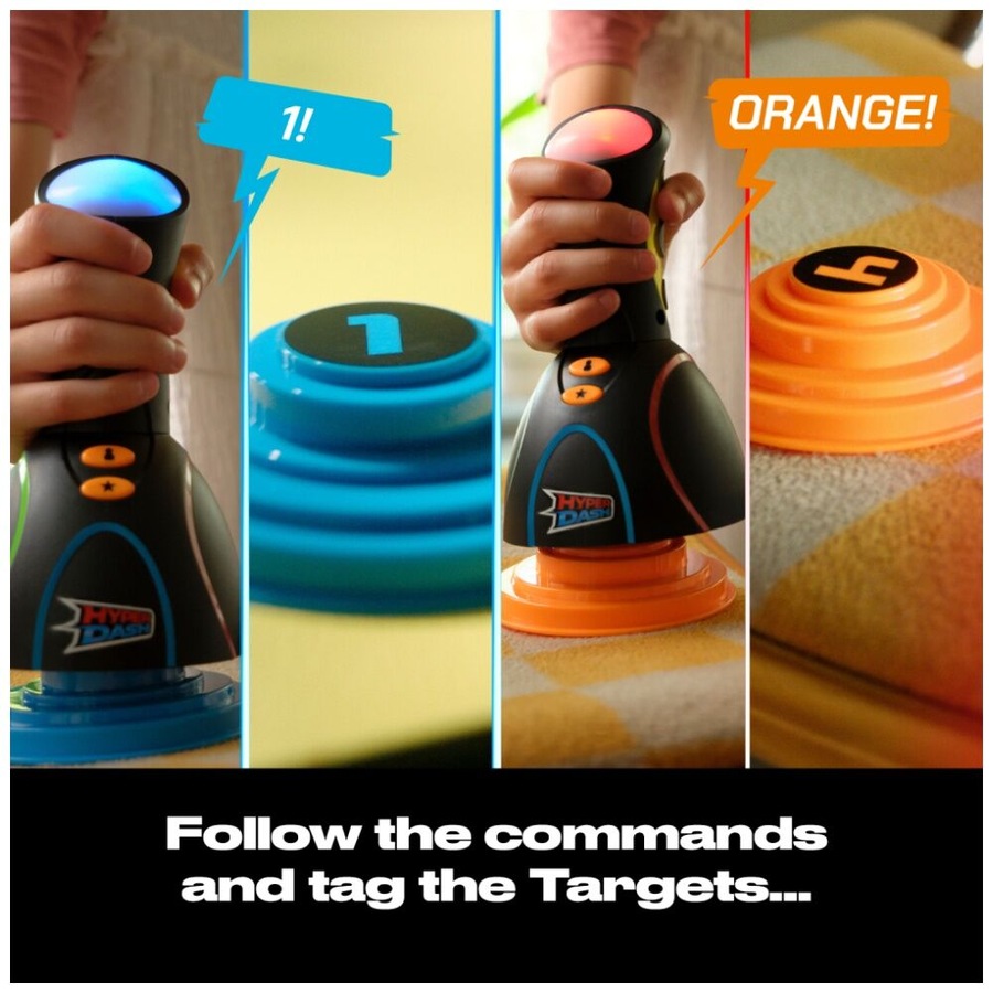 Hyper Dash Fast Paced Electronic Ultimate Race & React Tag Game