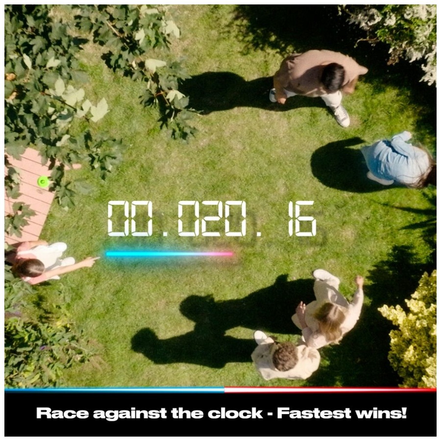 Hyper Dash Fast Paced Electronic Ultimate Race & React Tag Game