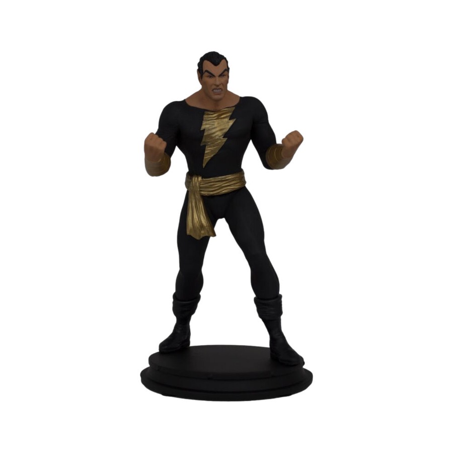 DC Comics Resin Black Adam 1:9 Superhero Statue/Action Figure 22.8cm Black