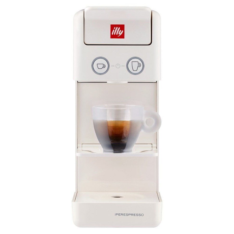 illy Y3.3 Iperespresso Pod/Capsule Espresso Coffee Machine/Maker Bianca/White