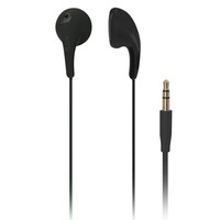 iLuv Black Bubble Gum 2 Earphones/Headphones In-Ear 3.5mm for iPhone/Android/MP3