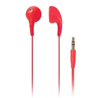 iLuv Red Bubble Gum 2 Earphones/Headphones In-Ear for iPhone/Android/MP3/iPod