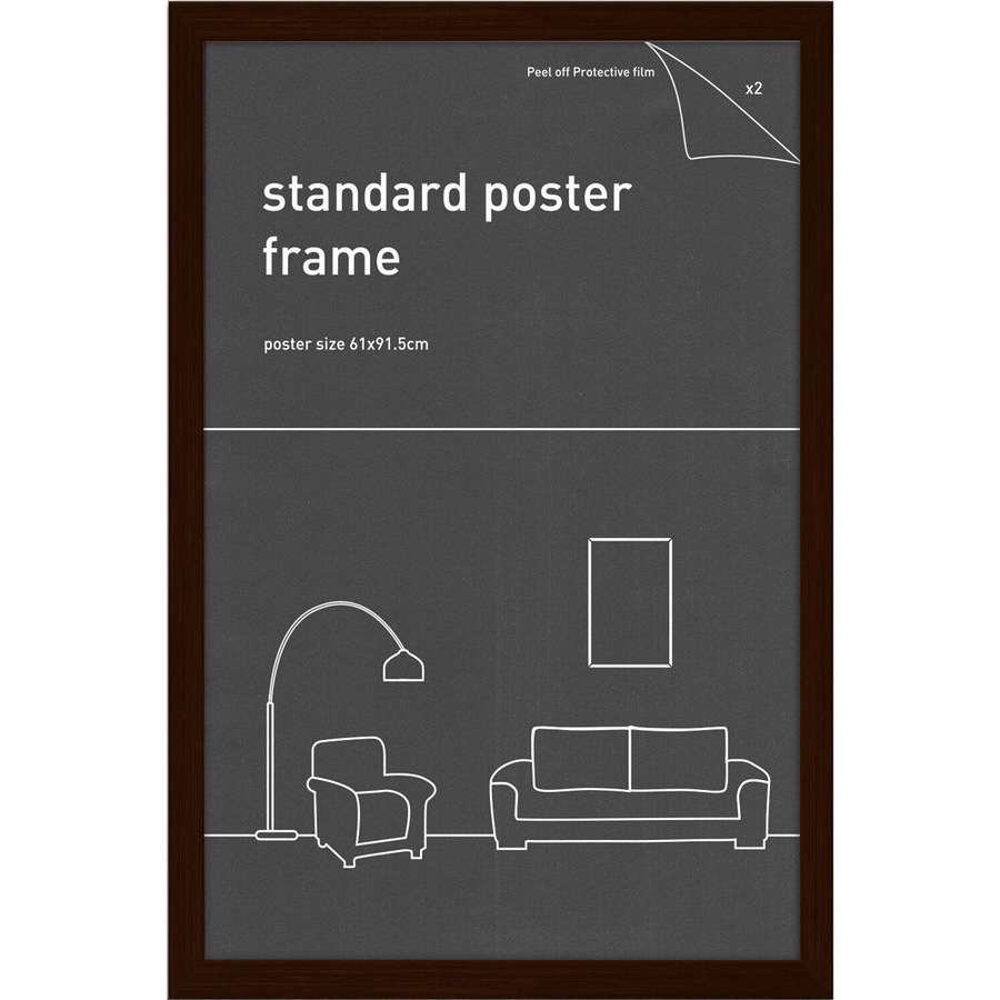 Buy Impact Merch Classic Picture Frame Rustic Oak 61x91.5cm Print Photo ...