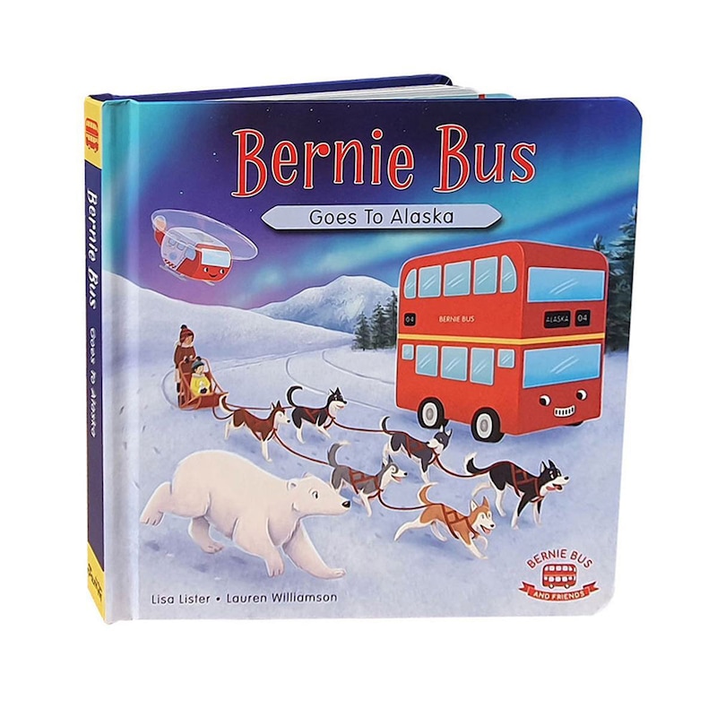 Buy Indigo Jamm Hardcovered Short Story Book Bernie Bus Goes To Alaska ...