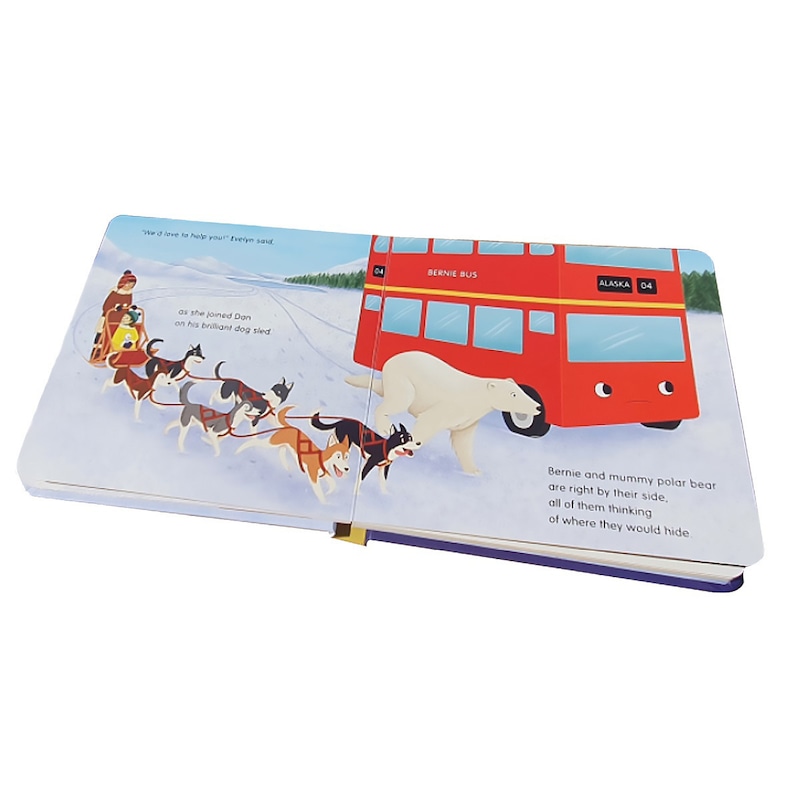 Buy Indigo Jamm Hardcovered Short Story Book Bernie Bus Goes To Alaska ...