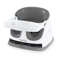 Ingenuity Baby Base 2In1 Baby/Infant Booster Seat High Chair 6-36m Slate