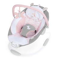Ingenuity Baby/Infant/Newborn Bouncer/Rocker Chair/Seat 0-6m w/ Toys Audrey Pink