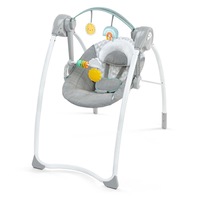 Ingenuity Sun Valley Milestone Baby/Infant/Newborn Portable Swing Grey 0m+