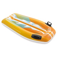 Intex 1.12m Kids Fun Joy Ride-On Flaming Pool/Water Toy Assorted w/ Handles 6+