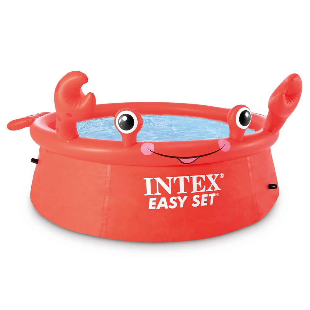 Intex 1.83m x 51cm Happy Crab Easy Set Kids/Children Swimming Inflatable Pool 2P