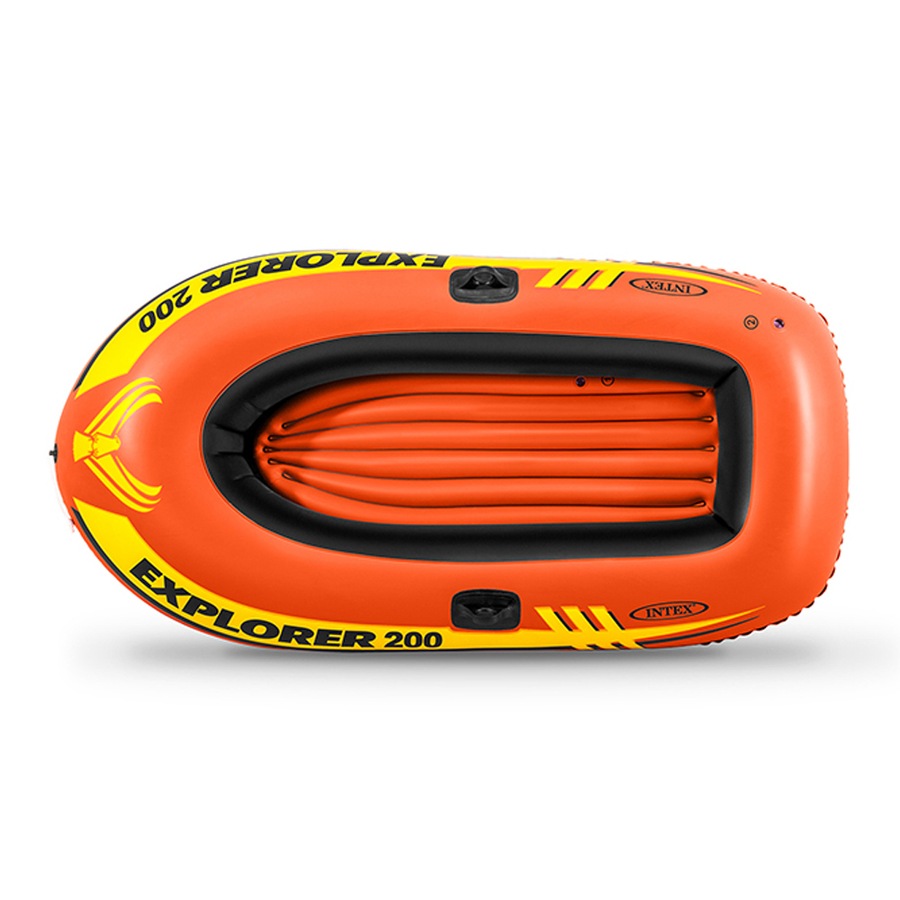 Intex 1.8M Boat Kids Inflatable Ride-On Swimming Pool Floats Water Raft 6y+