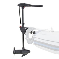 Intex 12V Recharg 40lb Electric Trolling Motor f/ Transorm Mount Inflatable Boat