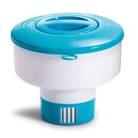 Intex 17.8cm Adjustable Floating Chemical Dispenser for Intex Pools/Pure Spa