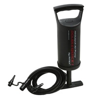 Intex Double Quick I Hand Pump for Air Bed/Mattress Inflatable Pool/Toy Black