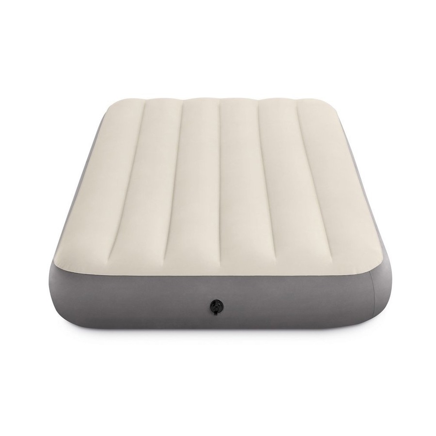 Intex Dura-Beam Single 25cm Thick Camping/Indoor Inflatable Mattress Airbed
