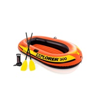Intex Explorer 300 Boat Set Inflatable Swimming Pool Kids/Children Float Toy 6+