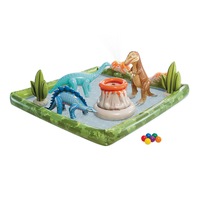 Intex Jurassic Adventure Kids/Childrens Inflatable Pool Play Center w/ Sprayer
