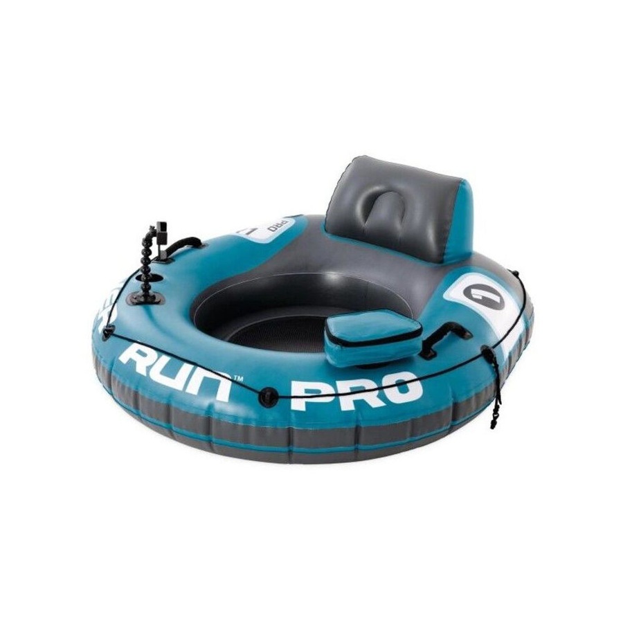 Intex River Run 1 Pro Inflatable Outdoor Floating Pool/Lake Water Tube