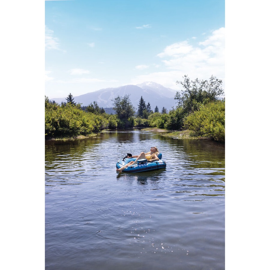 Intex River Run 1 Pro Inflatable Outdoor Floating Pool/Lake Water Tube