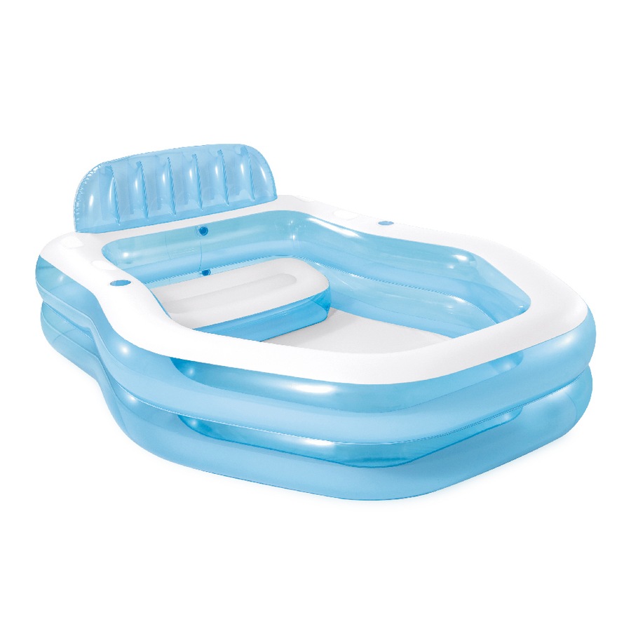 Intex Swim Centre Sunshade Family/Kids Inflatable Swimming Pool 530L/229cm 3+
