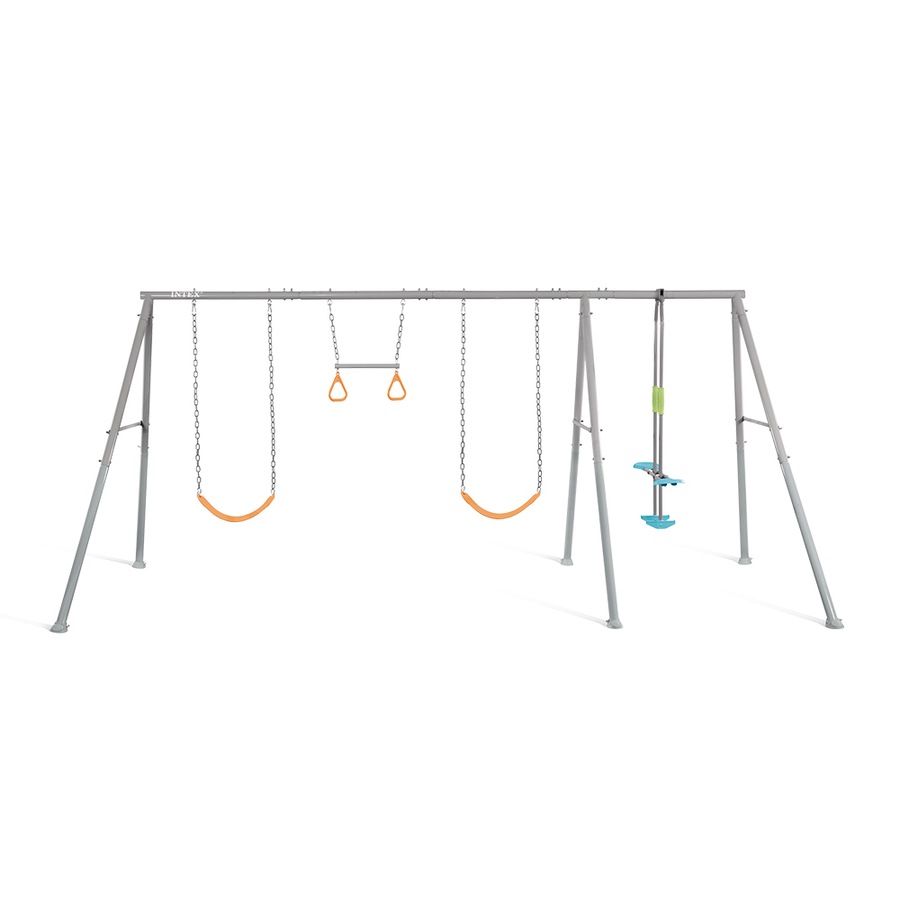 Intex Swing And Glide Four Feature SteelKids/Childrens Backyard Swing Set 3y+