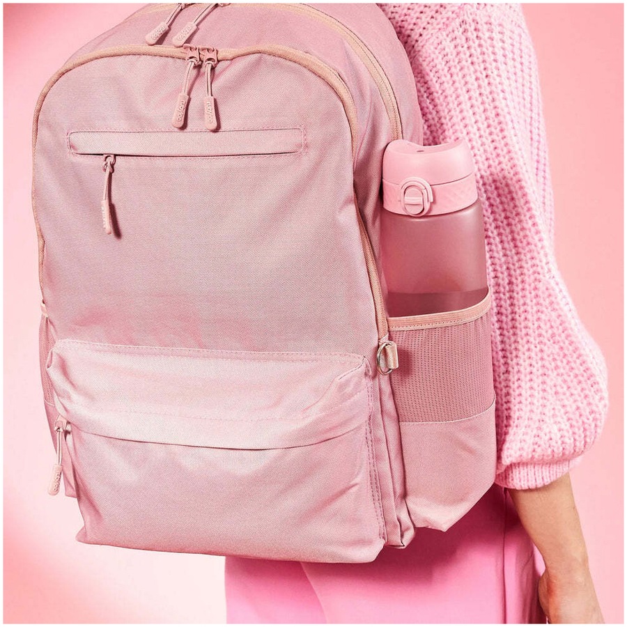 Ion8 Quench Recyclon Plastic Drink/Water Bottle Sport Tumbler Rose Quartz 1L