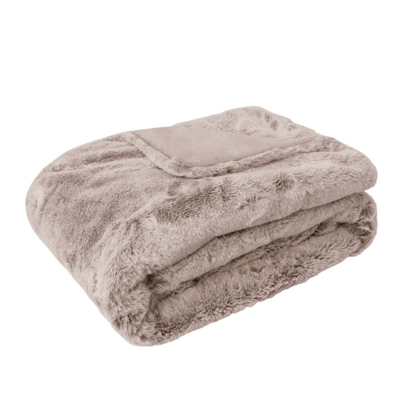 Buy J Elliot Home Layla Super Soft Faux Fur Warm Throw Blanket