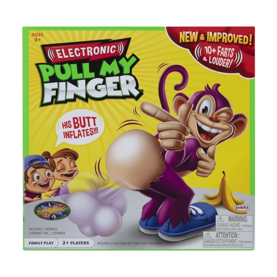 Jakks Pacific Pull My Finger Electronic Board Game 4y+