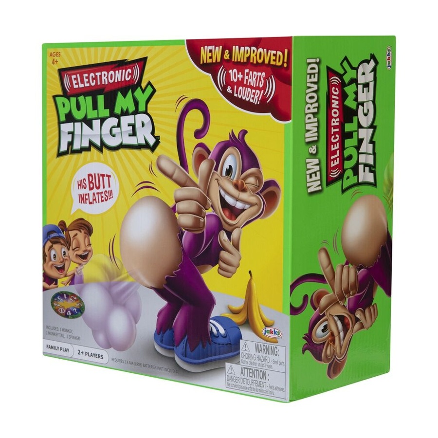 Jakks Pacific Pull My Finger Electronic Board Game 4y+
